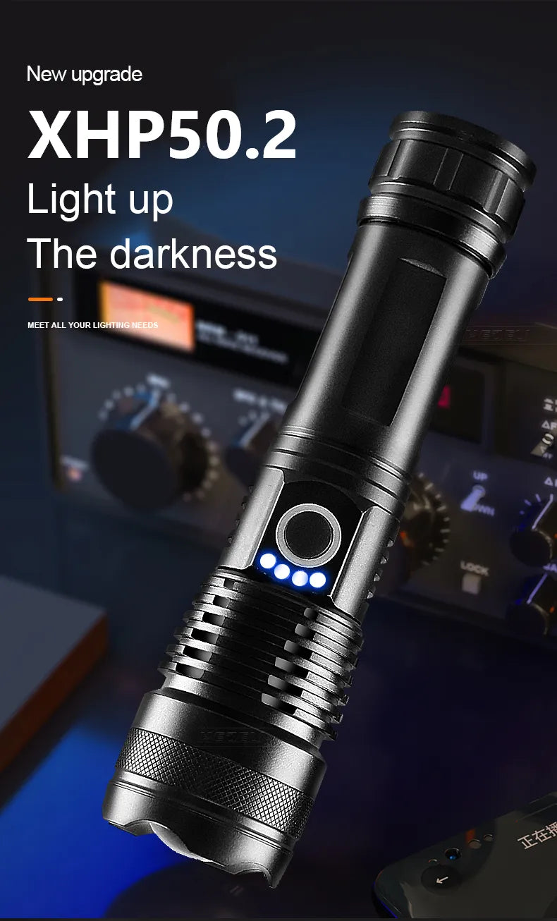 LumiBeam - Powerful Rechargeable LED Flashlight