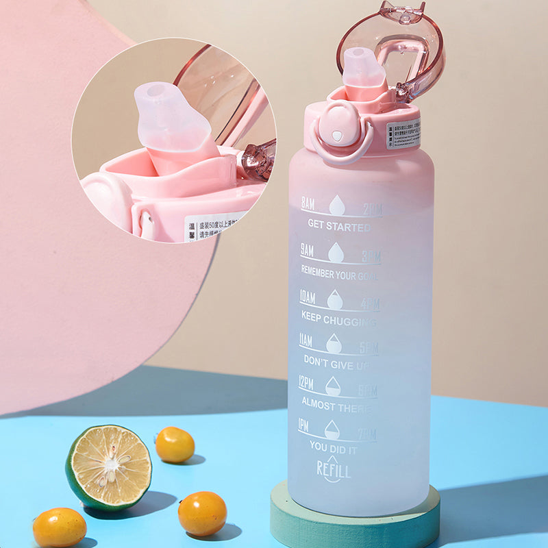 GoalHydrate Bottle - Motivational Water Bottle for Daily Hydration