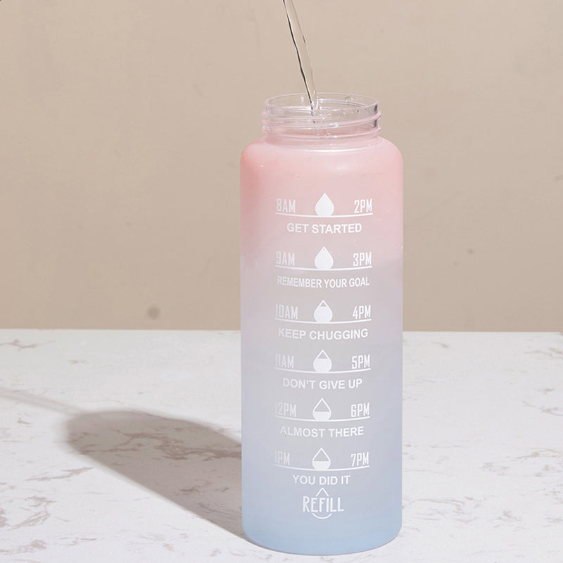 GoalHydrate Bottle - Motivational Water Bottle for Daily Hydration