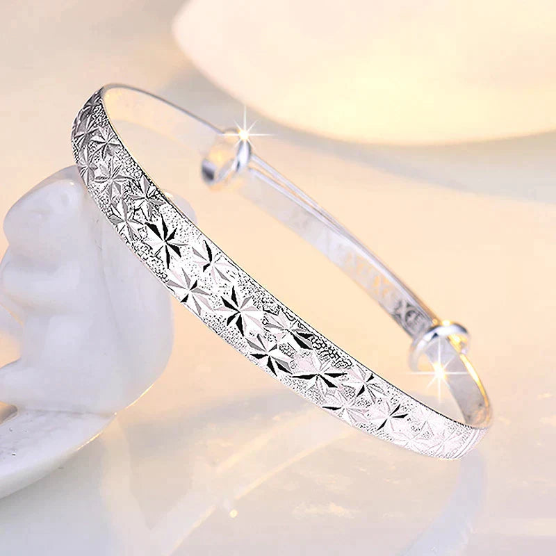 Silver Star - Adjustable Bracelet for Women