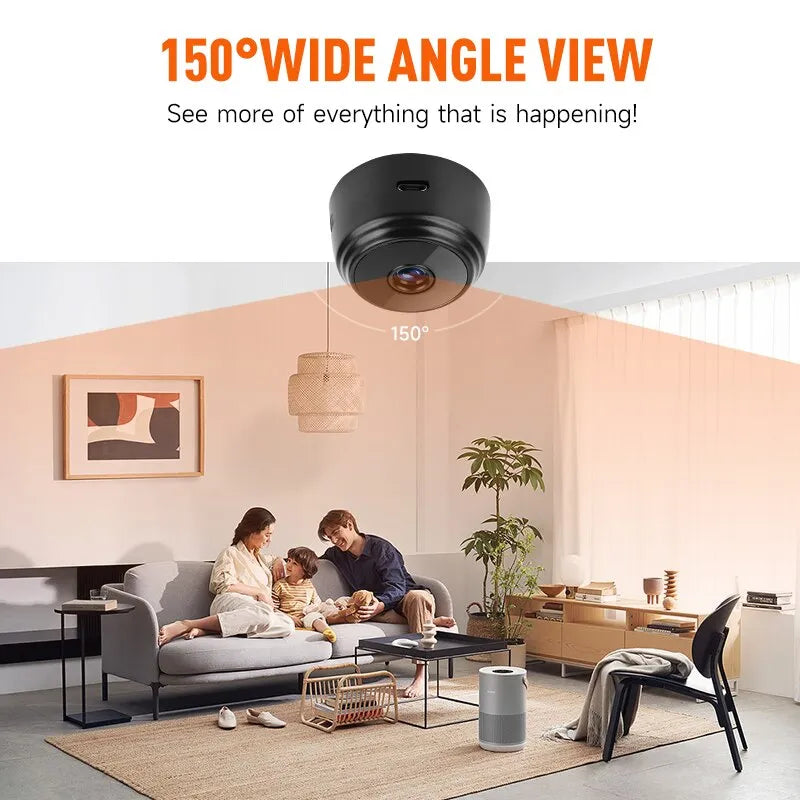 SensorCam - Advanced WiFi Security Camera with Motion Detection