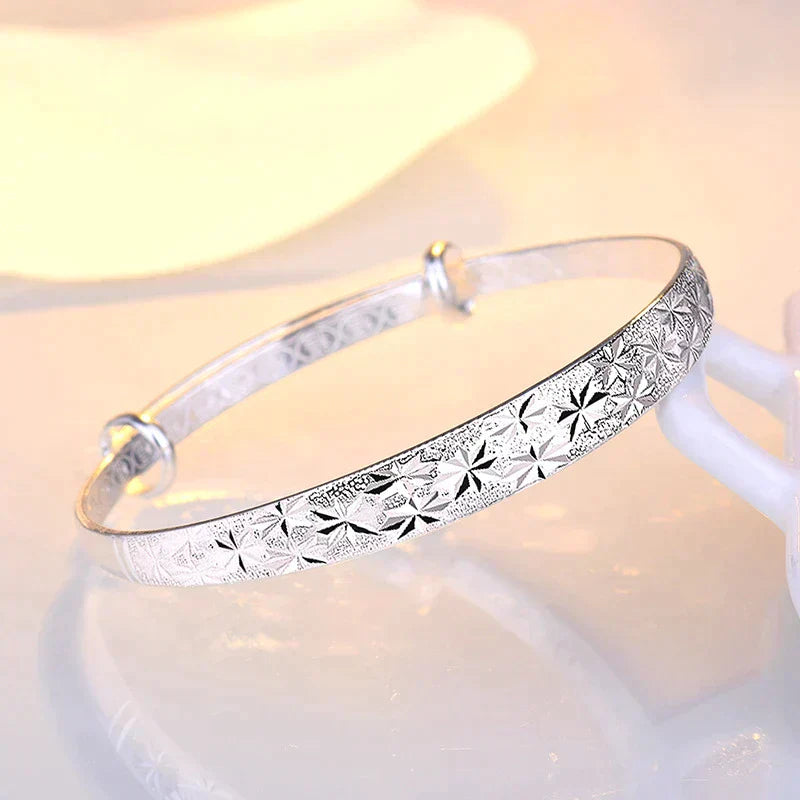 Silver Star - Adjustable Bracelet for Women