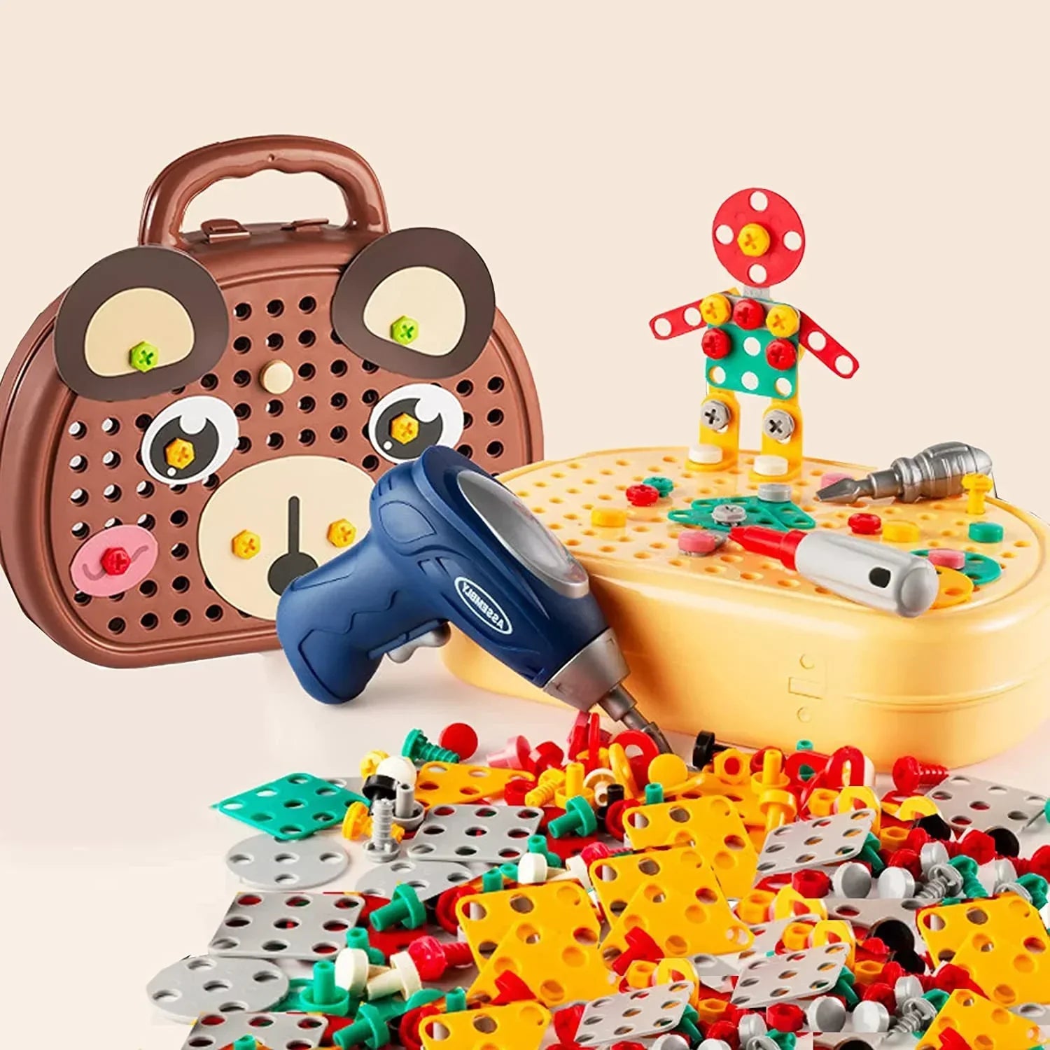 BuildMaster Toolbox – Montessori Building Set for Kids