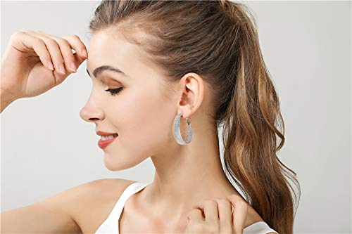 Europa - Fine Sterling Silver Hoop Earrings for Women