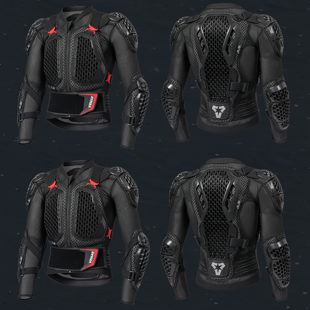 Maison Elmora | Bulletproof Motorcycle Jacket with CE Certified Protection | Stylish and Durable for Safe Riding 2