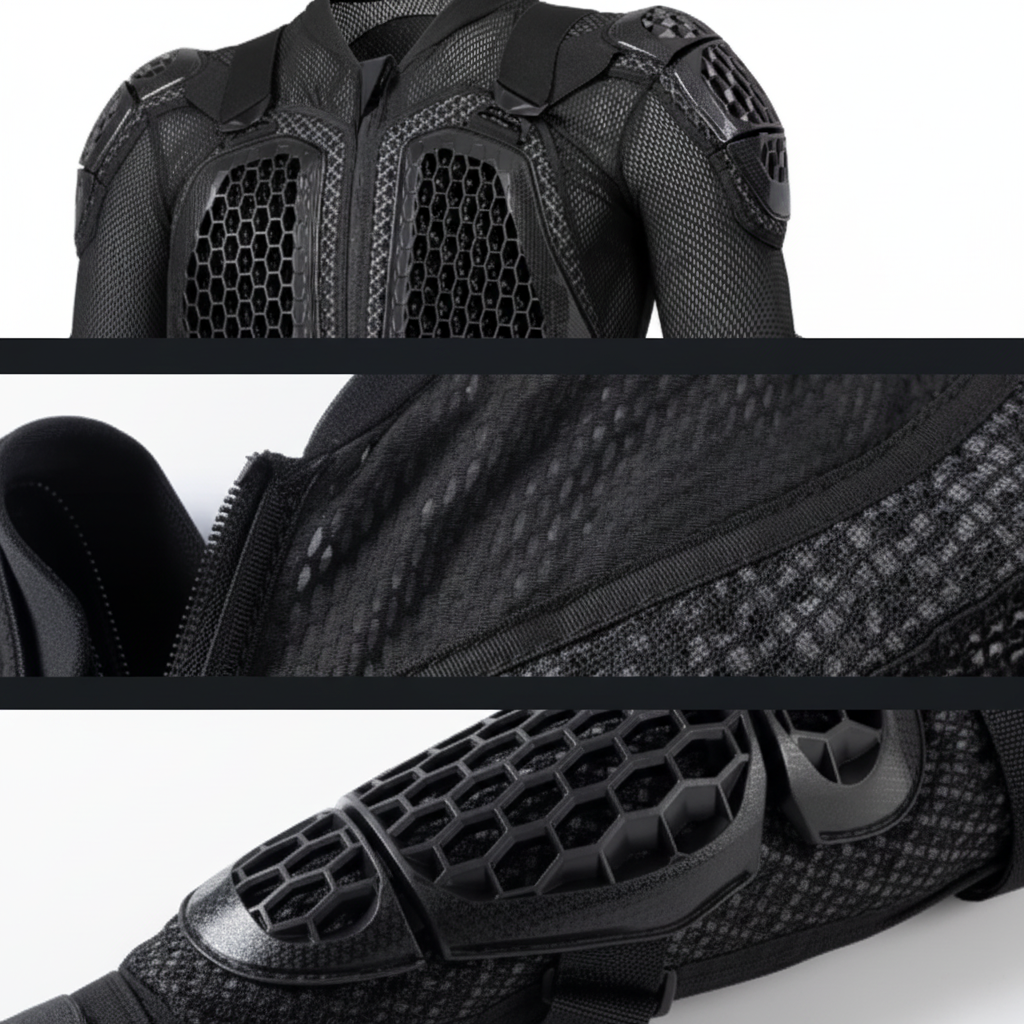 Maison Elmora | Bulletproof Motorcycle Jacket with CE Certified Protection | Stylish and Durable for Safe Riding 4