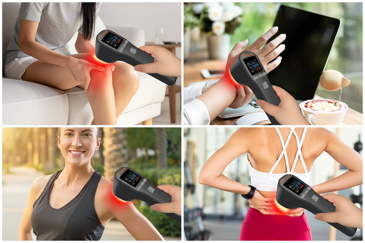 Maison Elmora | Cold Laser Therapy Device with Dual Wavelength Technology | Portable Pain Relief Solution 2