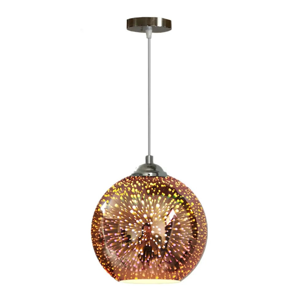 Maison Elmora | Designer Ceiling Light with Unique Perforated Design | Elegant Copper Finish for Warm Ambiance 5