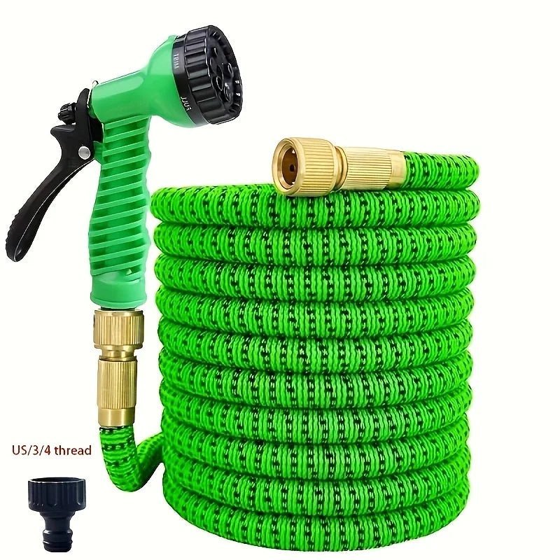 Maison Elmora | Expandable TPE Garden Hose with Adjustable Length | Lightweight Design for Effortless Watering 0