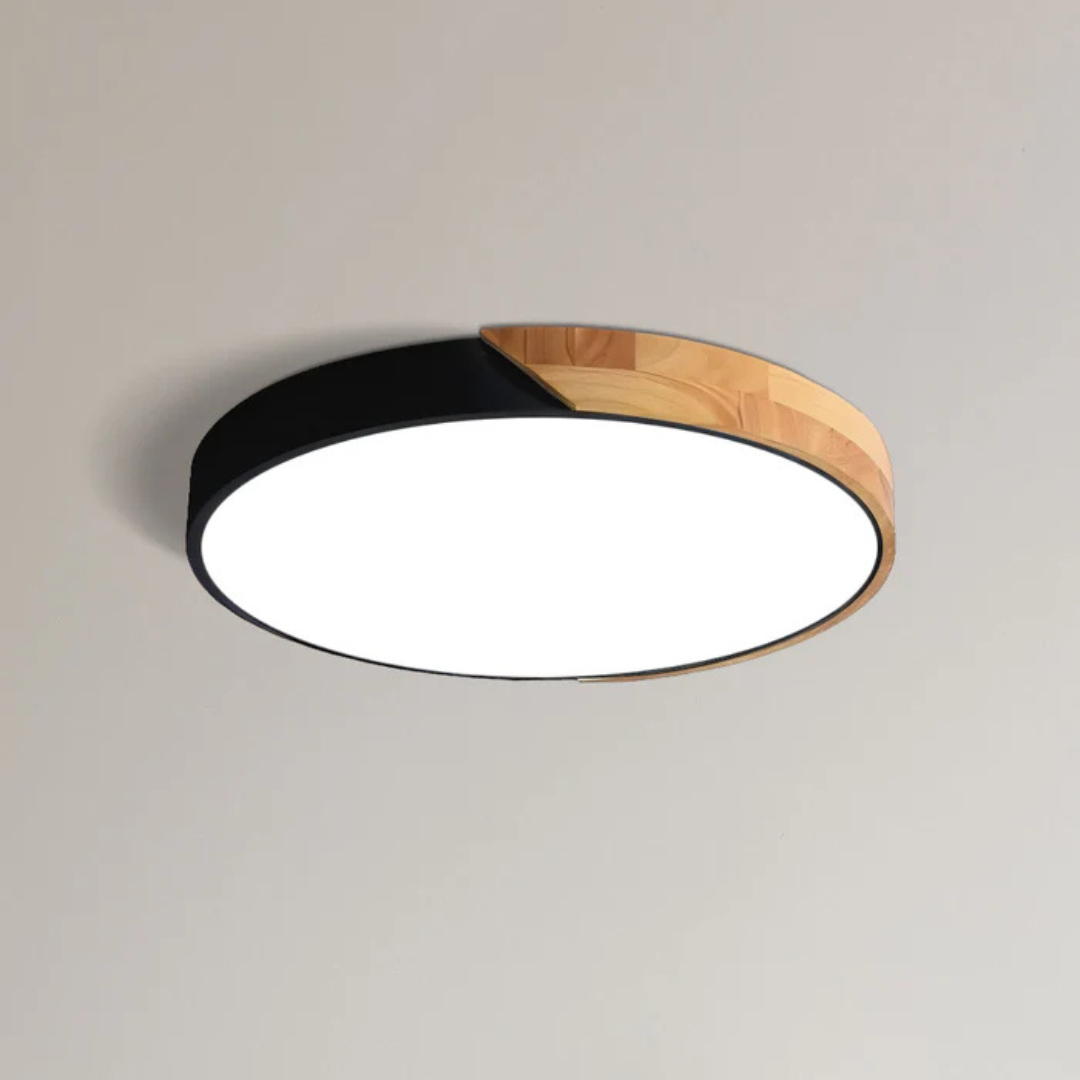Maison Elmora | LED Ceiling Light with Natural Wood Finish | Elegant Scandinavian Design for Cozy Ambiance 11