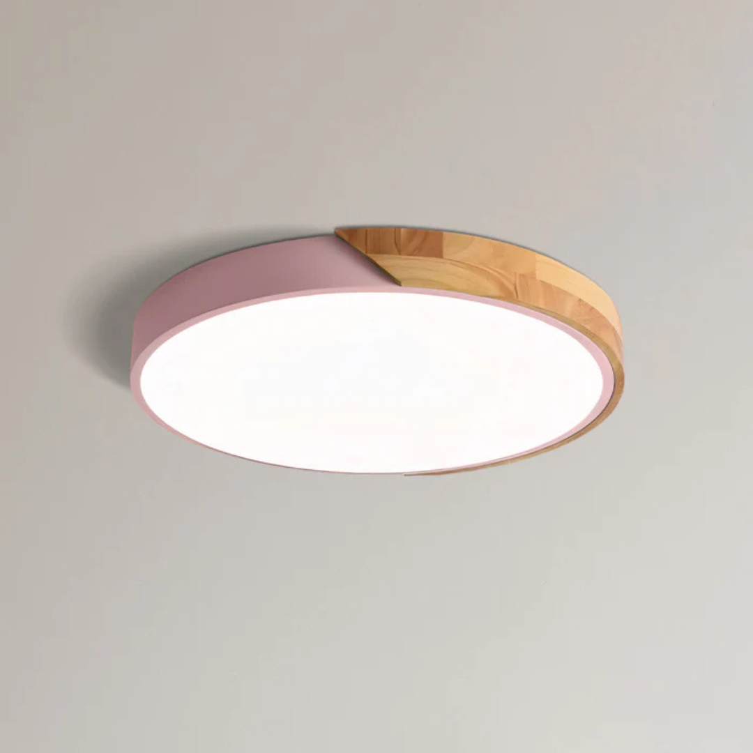 Maison Elmora | LED Ceiling Light with Natural Wood Finish | Elegant Scandinavian Design for Cozy Ambiance 13