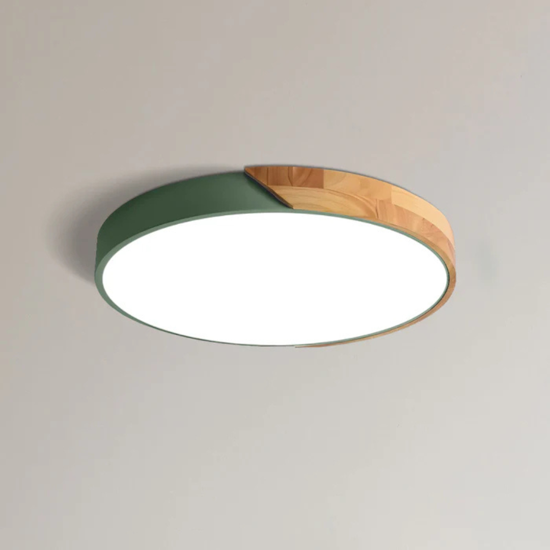 Maison Elmora | LED Ceiling Light with Natural Wood Finish | Elegant Scandinavian Design for Cozy Ambiance 16