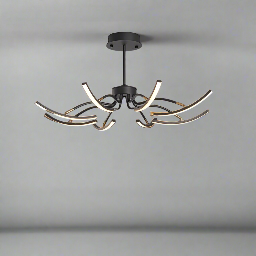 Maison Elmora | Modern Chandelier Light with Soft LED Glow | Elegant Design for Contemporary Spaces 6