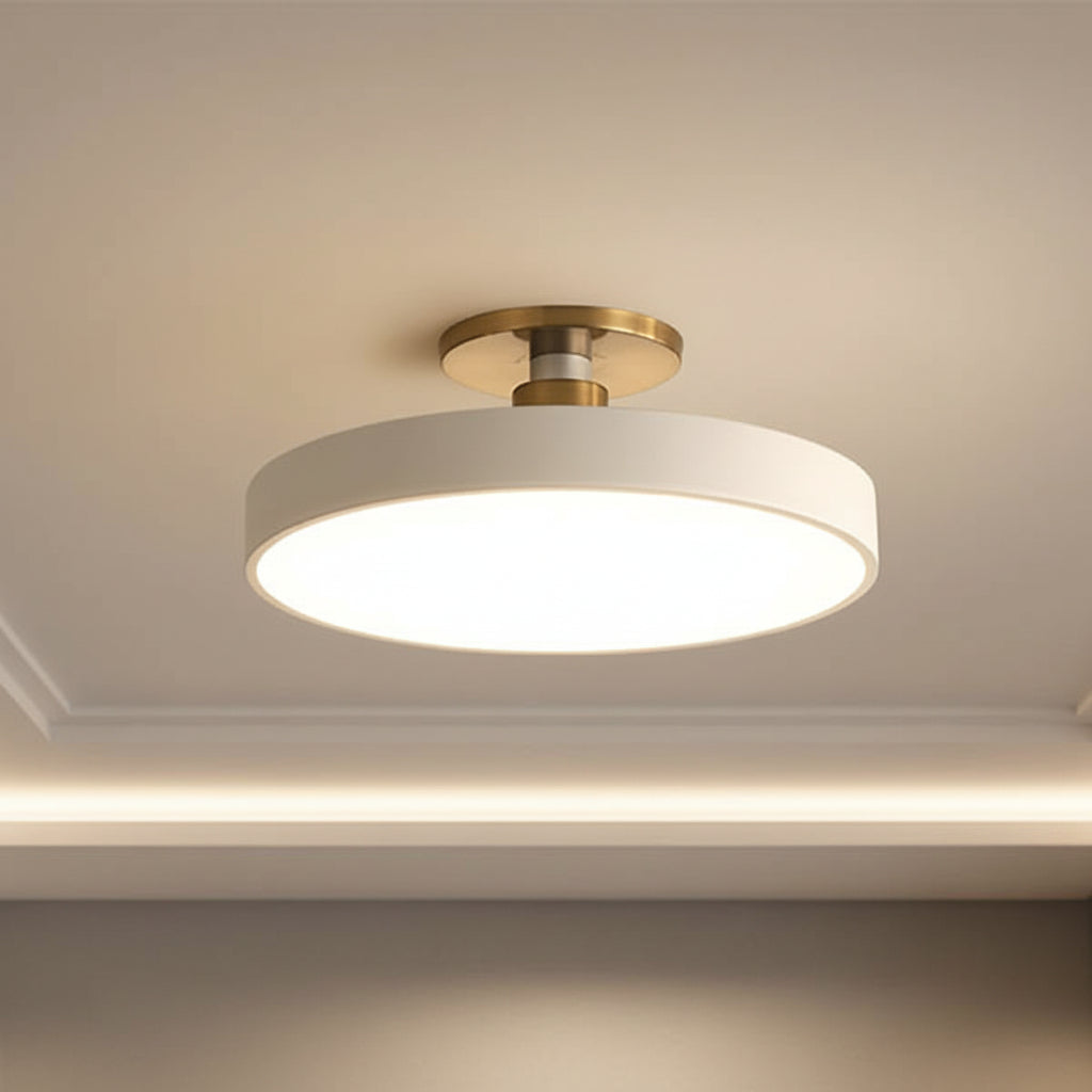 Maison Elmora | Round Ceiling Light with Eco-Friendly LED | Scandinavian Design for Modern Elegance 0