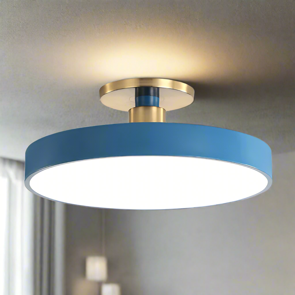 Maison Elmora | Round Ceiling Light with Eco-Friendly LED | Scandinavian Design for Modern Elegance 1