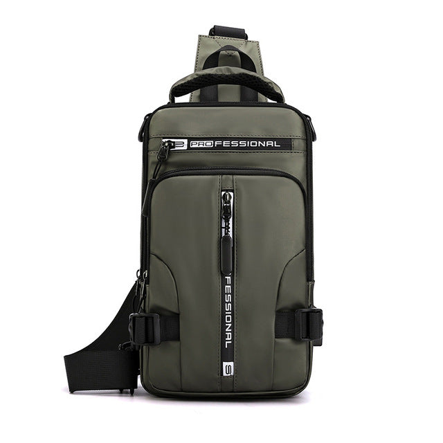 SecureNylon - Waterproof Anti-Theft Shoulder Bag