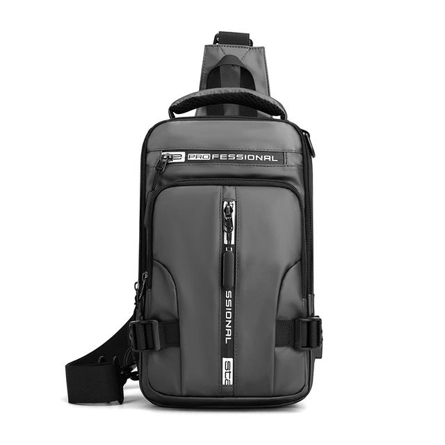 SecureNylon - Waterproof Anti-Theft Shoulder Bag