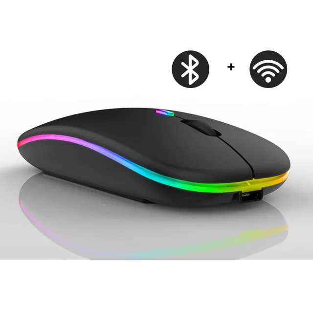 LuxeClick - Wireless Rechargeable Bluetooth Mouse