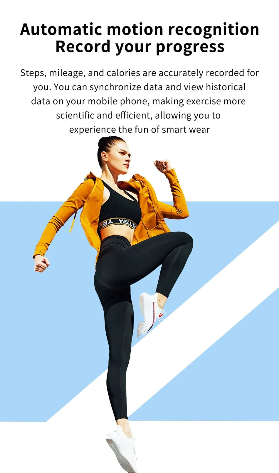 ActiveTrack Smartwatch - Stylish Fitness Tracker for Performance