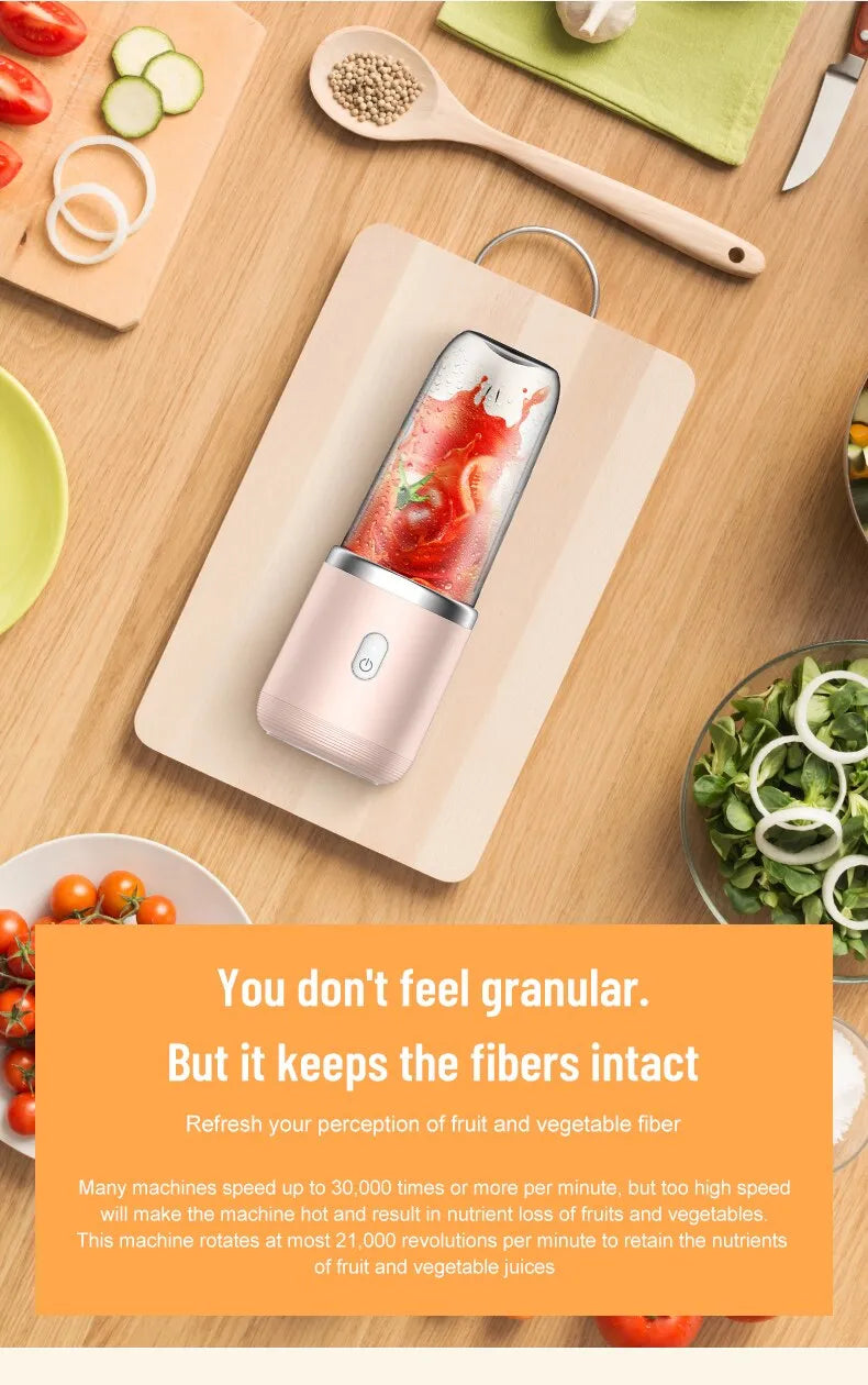 BlendMaster Portable - Cordless Personal Blender for Smoothies and Shakes
