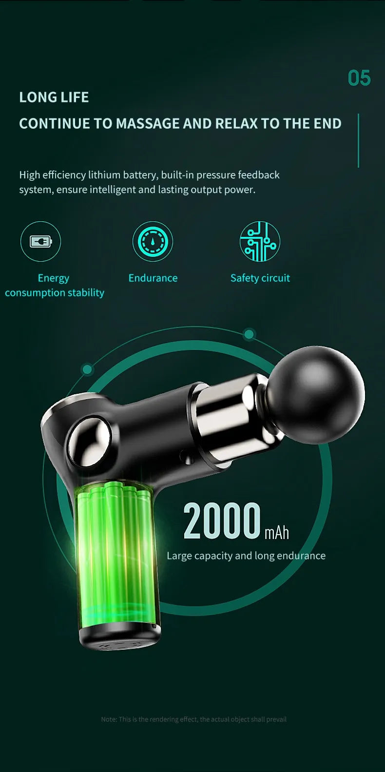 VardiPulse Portable Massage Gun
