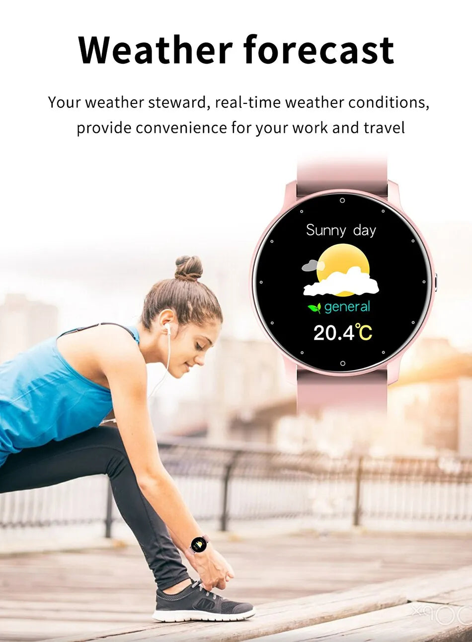 ActiveTrack Smartwatch - Stylish Fitness Tracker for Performance