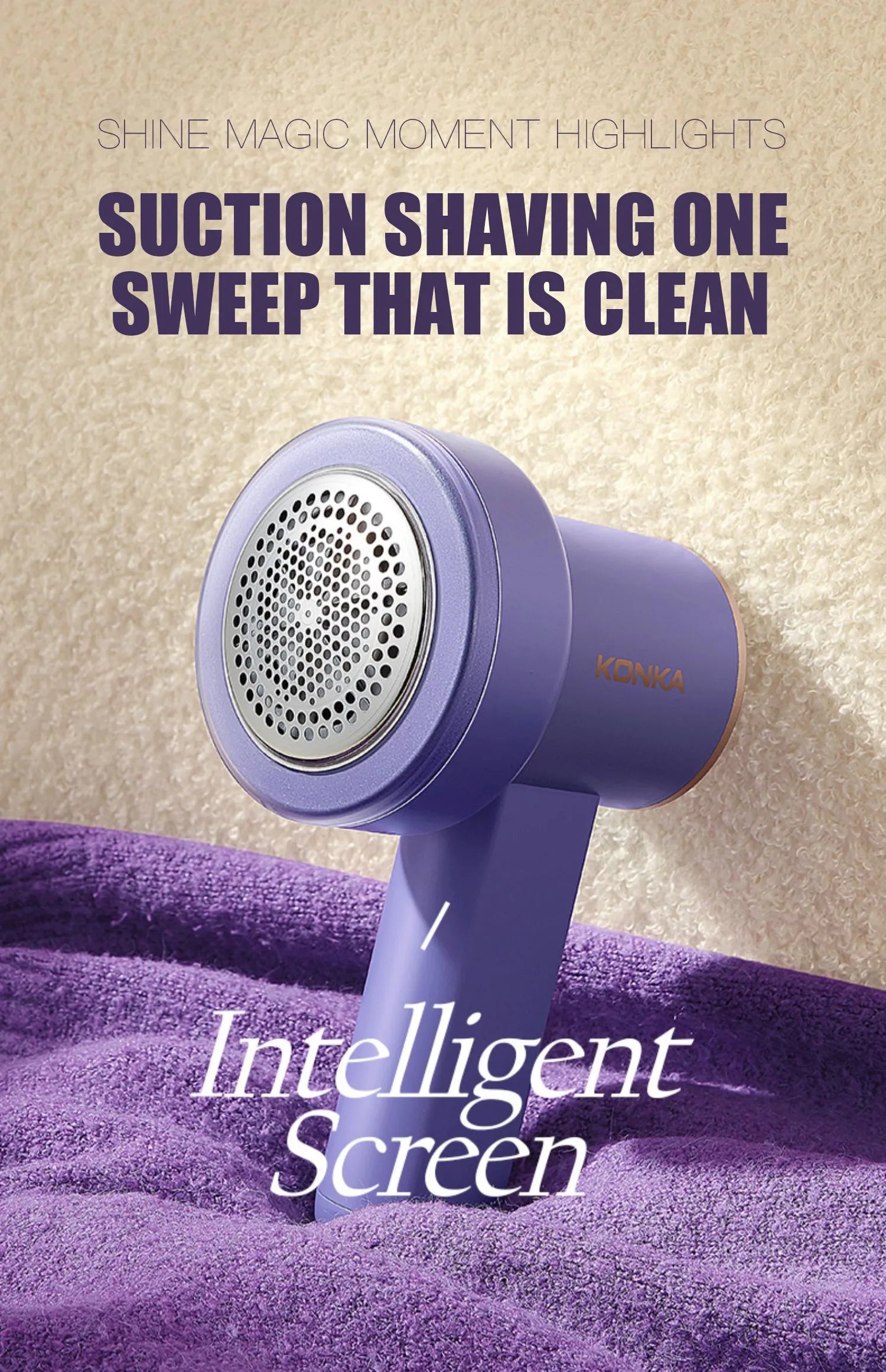 FluffEase Remover - Rechargeable Electric Lint Remover for Clothes