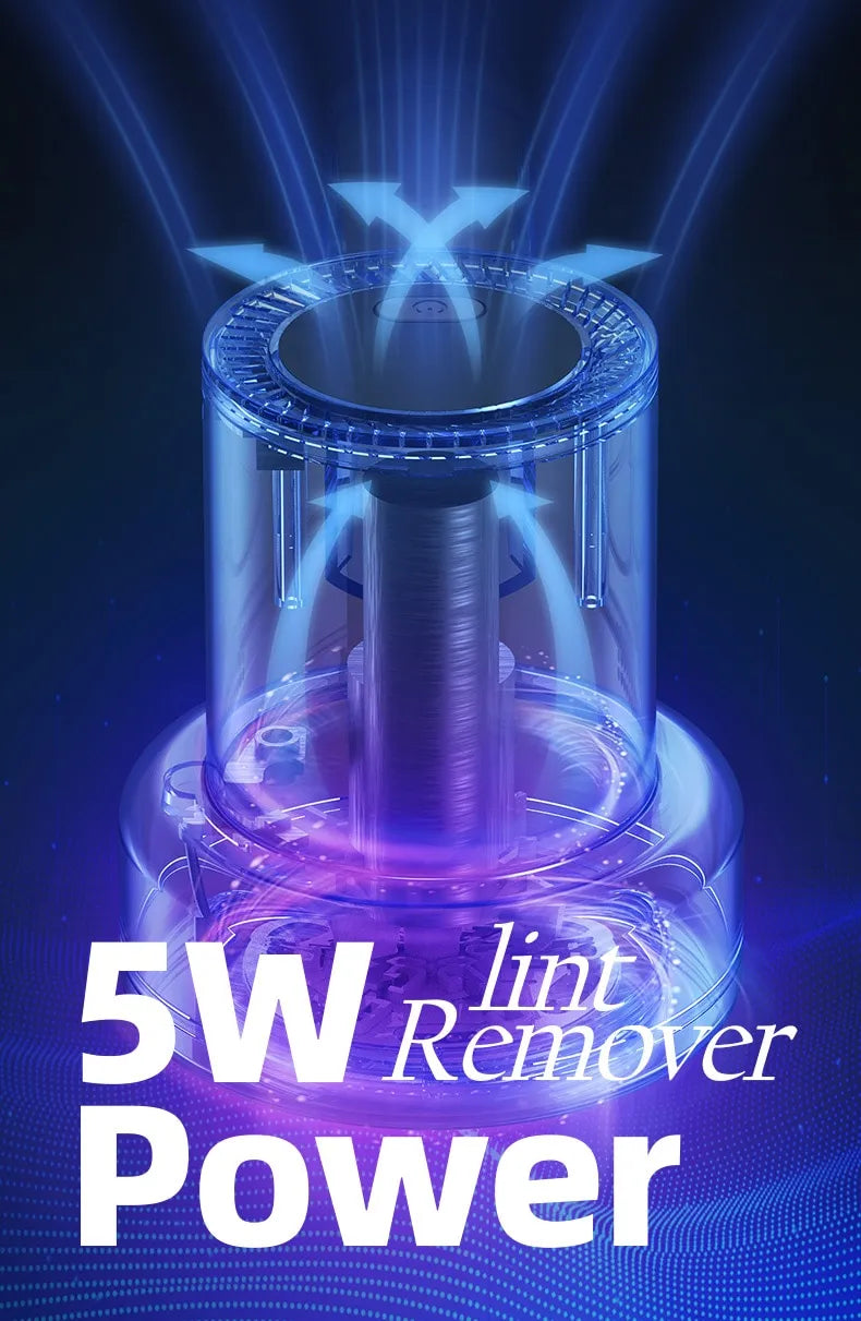 FluffEase Remover - Rechargeable Electric Lint Remover for Clothes