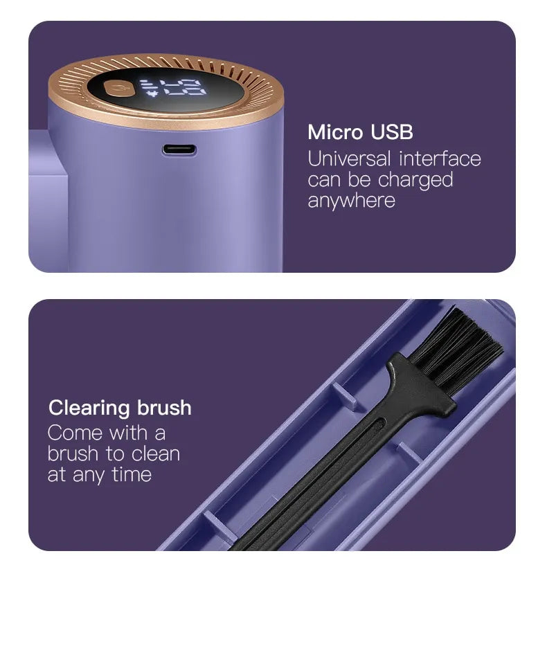 FluffEase Remover - Rechargeable Electric Lint Remover for Clothes