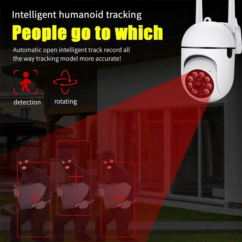 CamGuard - Smart WiFi Security Camera with Night Vision and Two-Way Audio