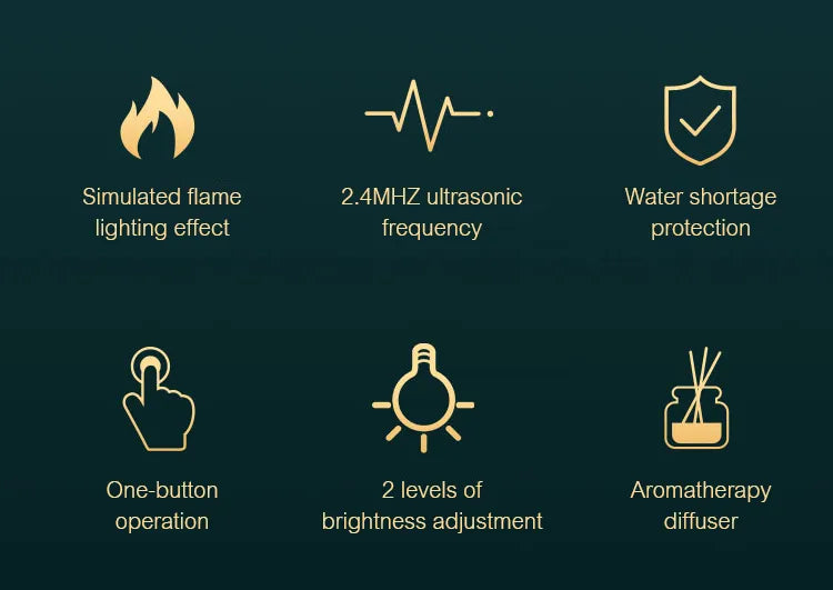 AromaMist - Ultrasonic Aroma Diffuser with Cool Mist