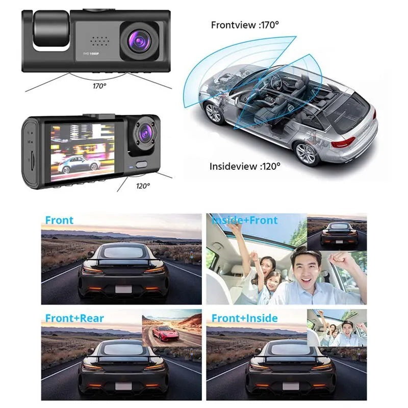 VisionPro - Dashcam with Night Vision & IR Tech