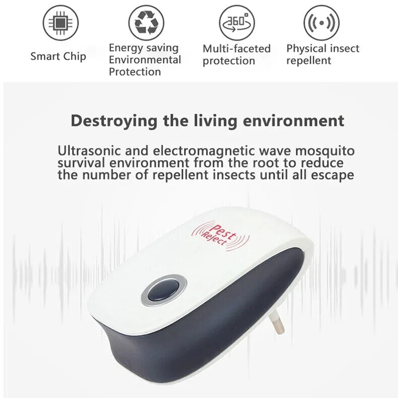 InsectShield Device - Electronic Pest Repeller for Home