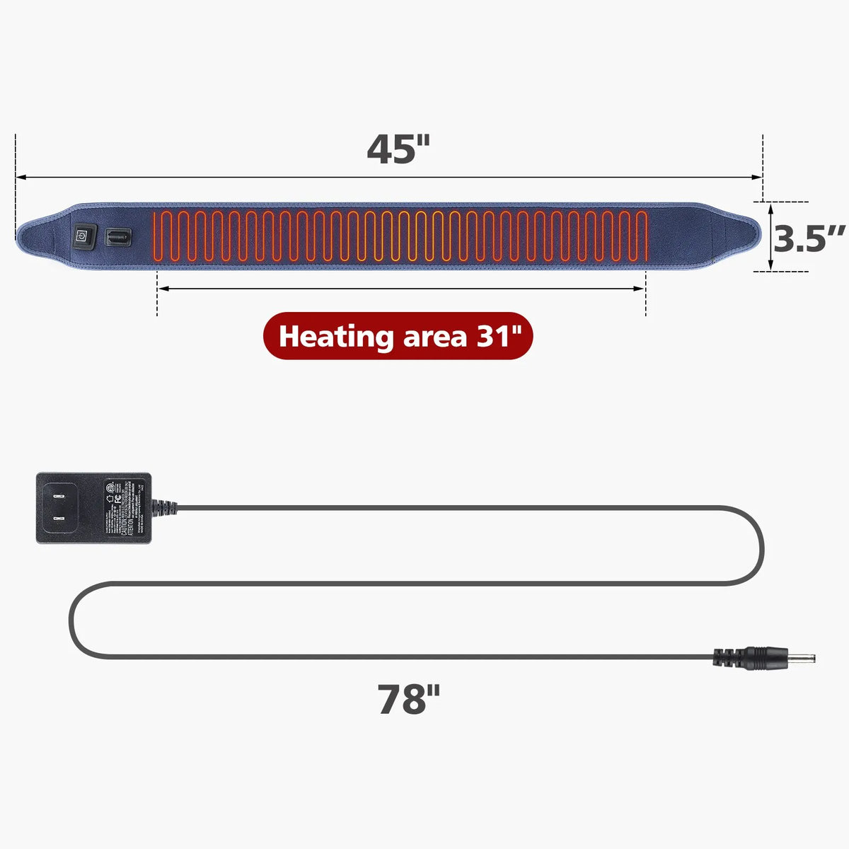 ThermoEase - Heated Therapy Mat for Pain and Tension Relief