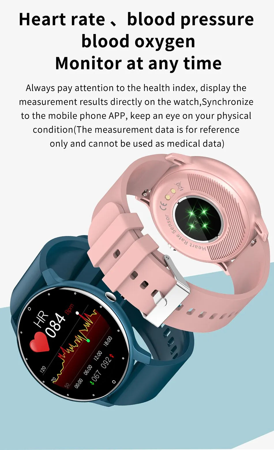 ActiveTrack Smartwatch - Stylish Fitness Tracker for Performance