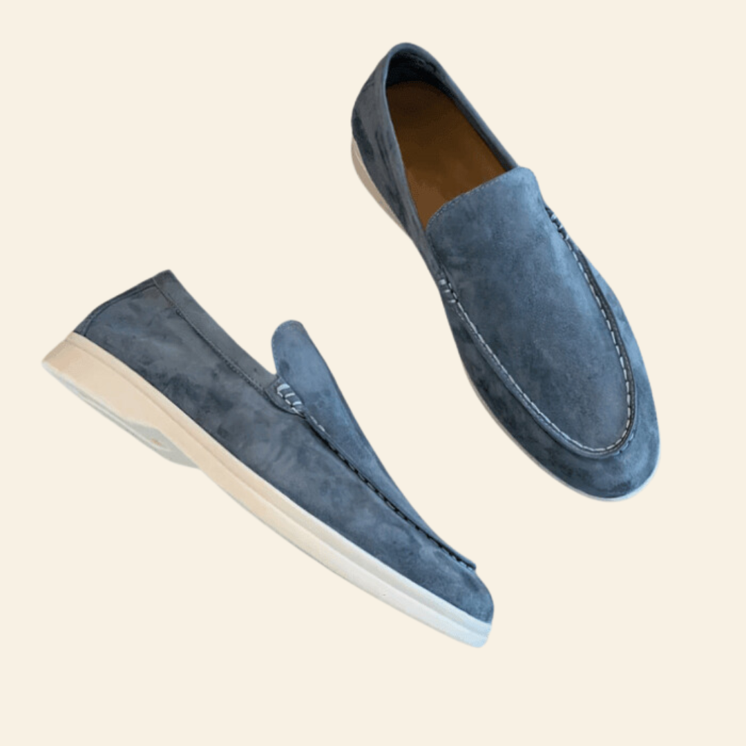 Men's Brown Penny Loafers - Stylish Comfort Shoes for Work and Casual Outings 0
