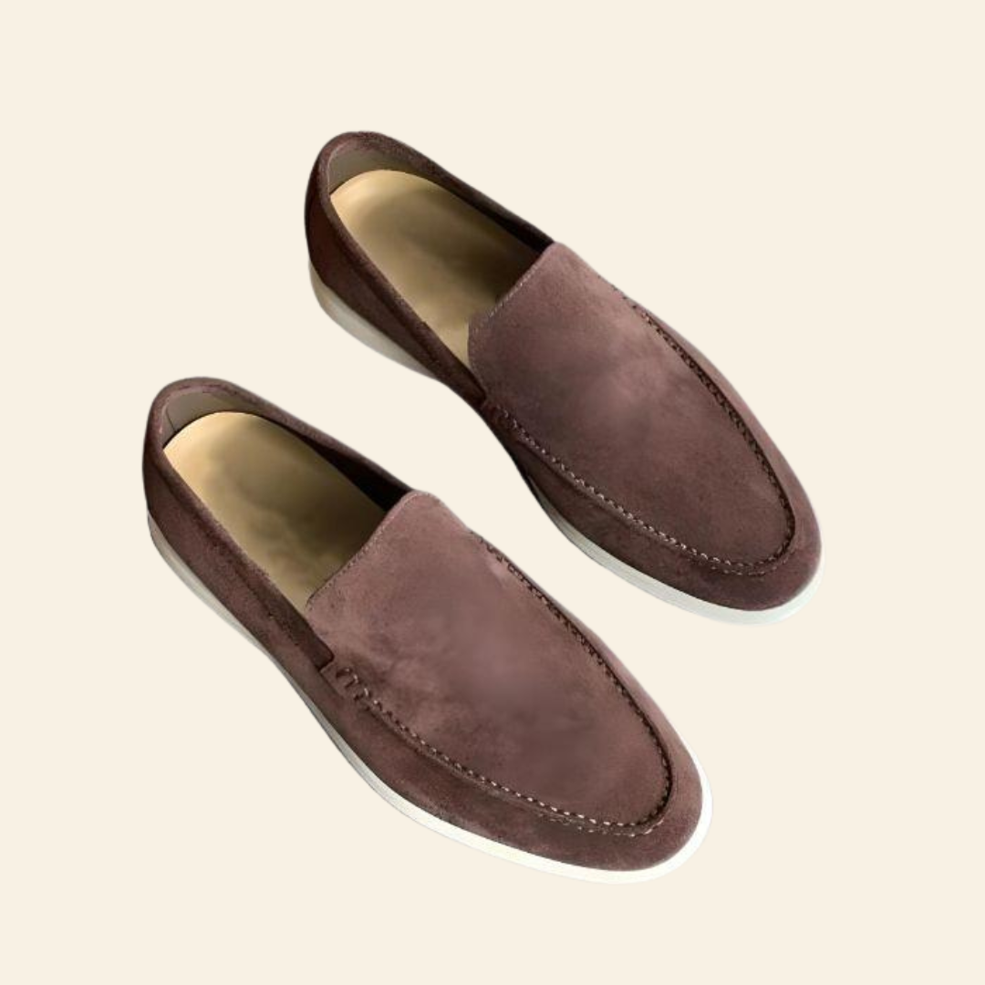 Men's Brown Penny Loafers - Stylish Comfort Shoes for Work and Casual Outings 3