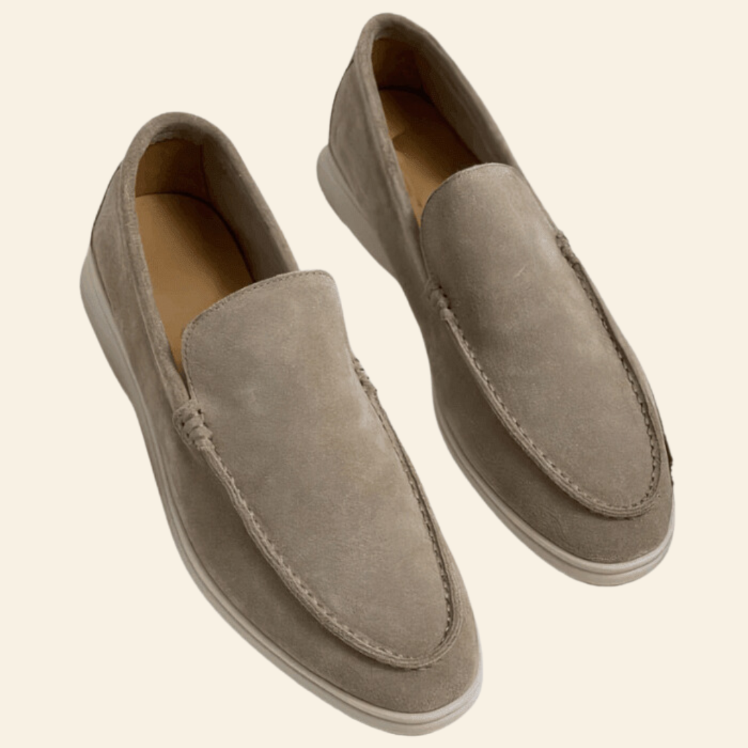 Men's Brown Penny Loafers - Stylish Slip-On Shoes for Comfort and Versatility 1