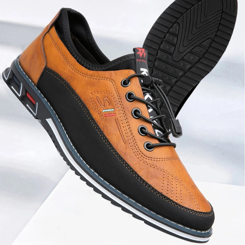 Men's Elegant Leather Shoes - Comfortable Footwear for Formal and Casual Occasions 2