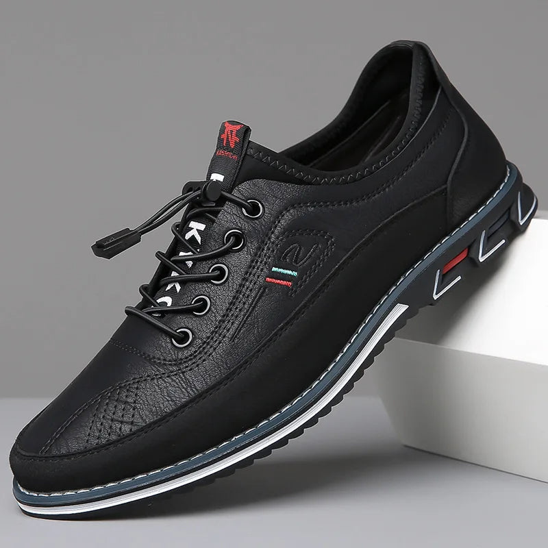 Men's Elegant Leather Shoes - Comfortable Footwear for Formal and Casual Occasions 3