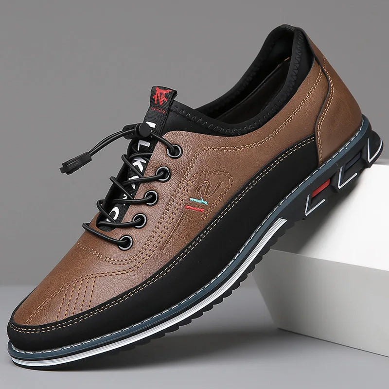 Men's Elegant Leather Shoes - Comfortable Footwear for Formal and Casual Occasions 5