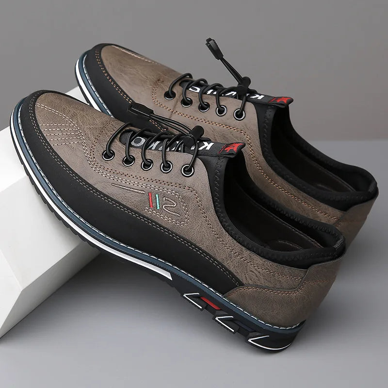 Men's Elegant Leather Shoes - Comfortable Footwear for Formal and Casual Occasions 6