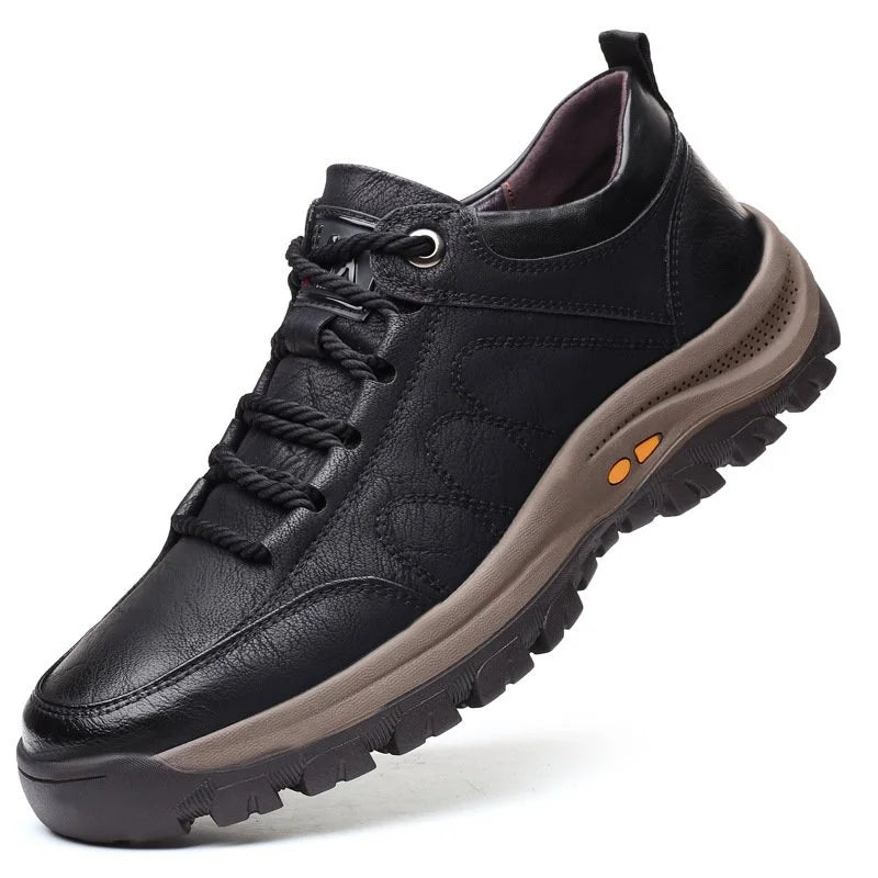 Men's Hand-Stitched Casual Shoes - Comfortable Ergonomic Footwear for Everyday Wear 10