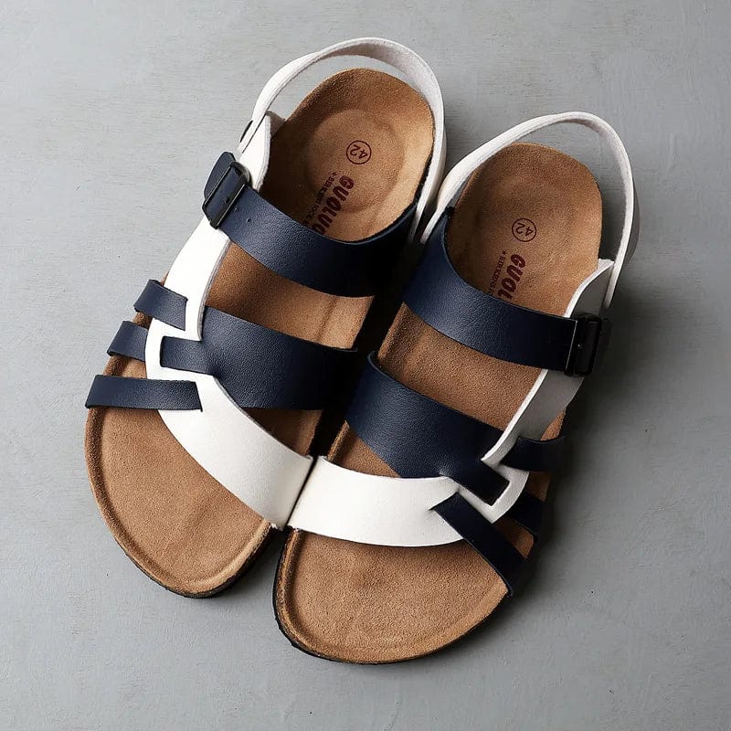 Men's Leather Sandals - Stylish Comfort Footwear for Everyday Adventures 1