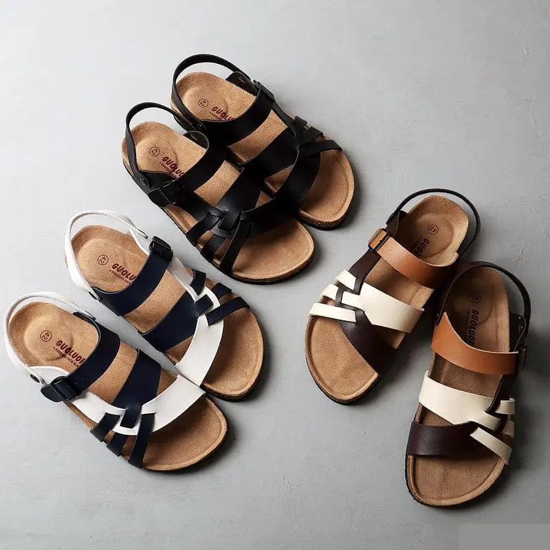 Men's Leather Sandals - Stylish Comfort Footwear for Everyday Adventures 3