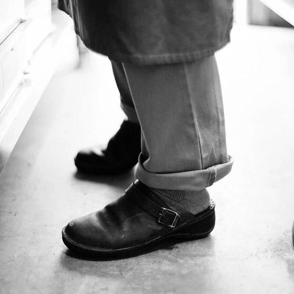 Men's Rustic Slip-On Clogs - Comfortable and Durable Everyday Footwear 9