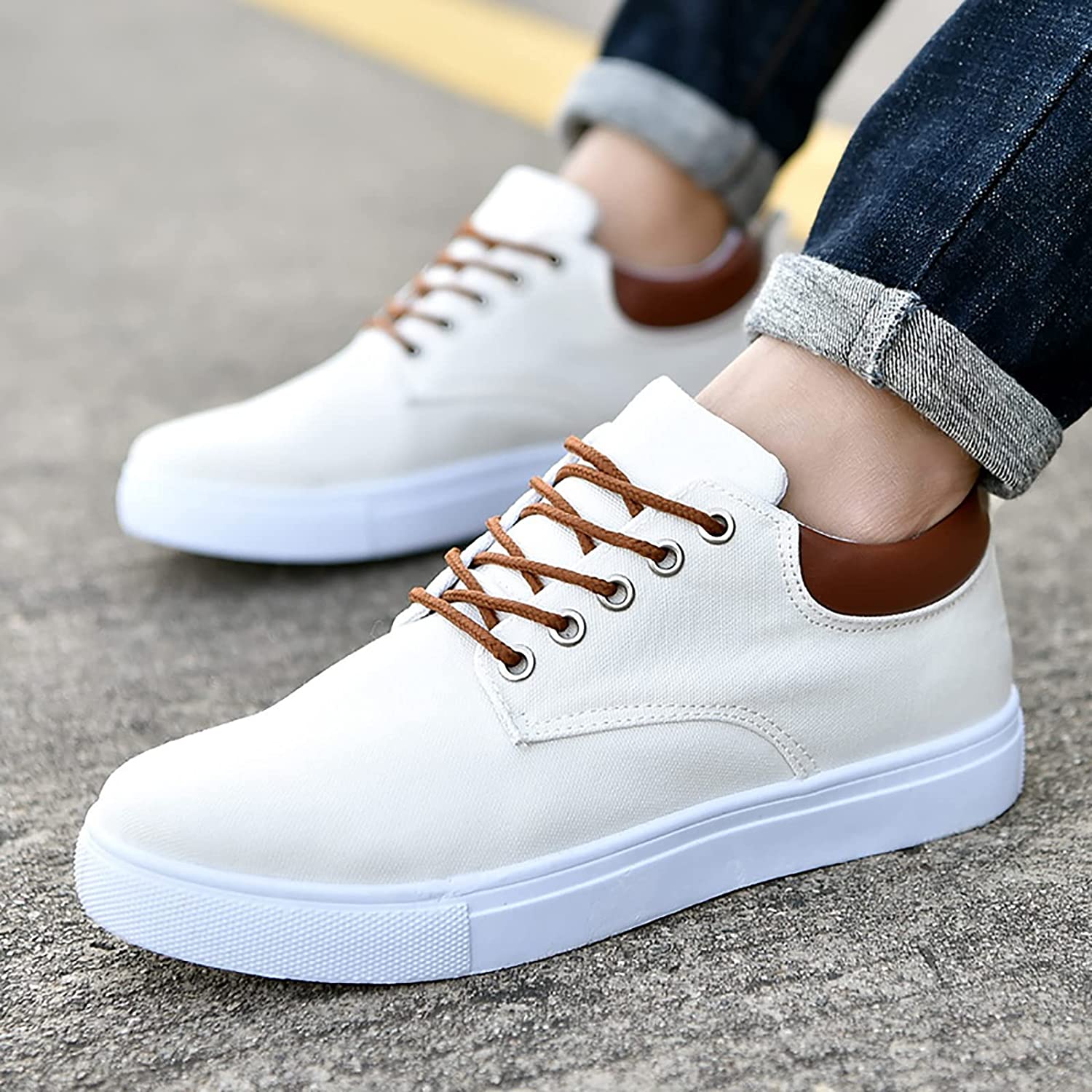 Men's Stylish Canvas Sneakers - Comfortable Trainers for Every Occasion 5