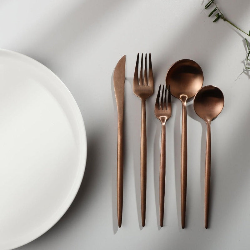 Minimalist 20-Piece Cutlery Set