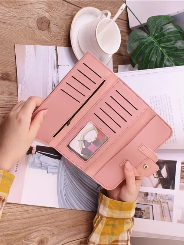 SlimWallet - Minimalist Leather Wallet for Men