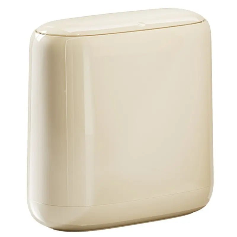 Minimalist Collection | Plastic Trash Can with Slim Design | Space-Saving Solution for Small Areas 6
